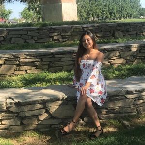 Off the shoulder dress